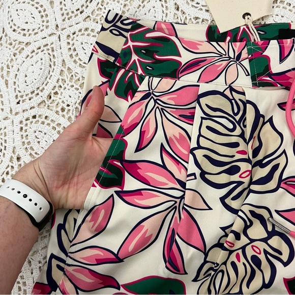 SER.O.YA Bree swim short in tropical palm print, XL - Picture 5 of 11